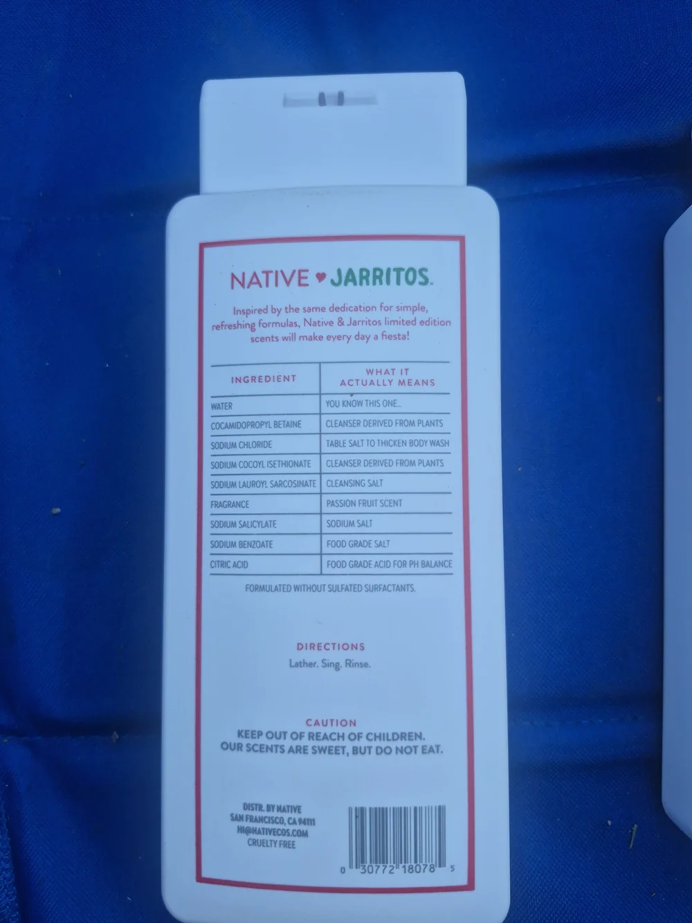 LIMITED EDITION Native Watermelon & Passion Fruit Body Wash - 2 PACK